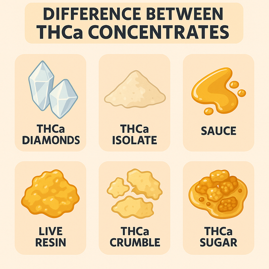 Difference Between THCa Concentrates