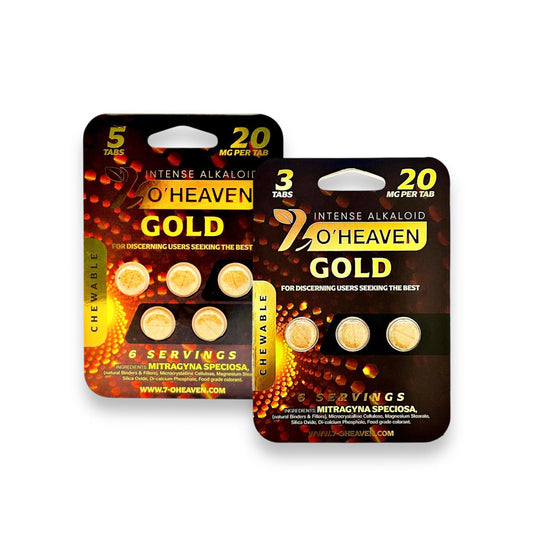 7 O'Heaven Gold 7-OH Tablets 20mg 3ct 5ct