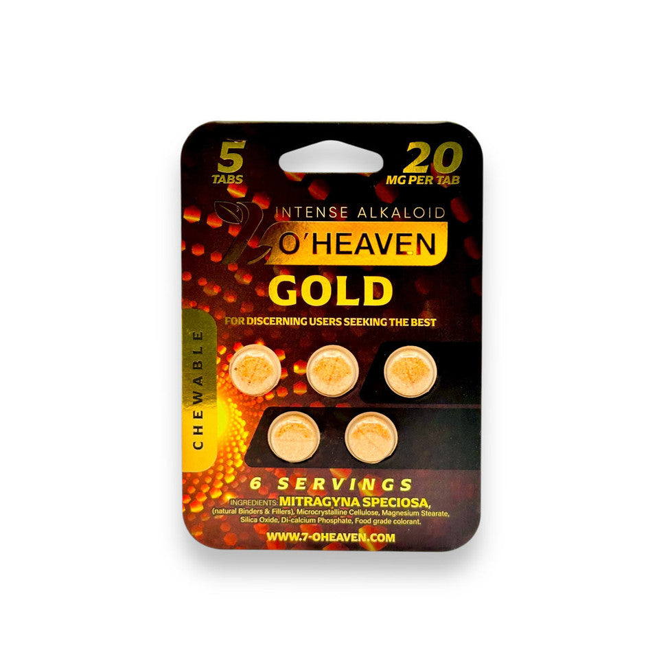7 O'Heaven Gold 7-OH Tablets 20mg 5 ct