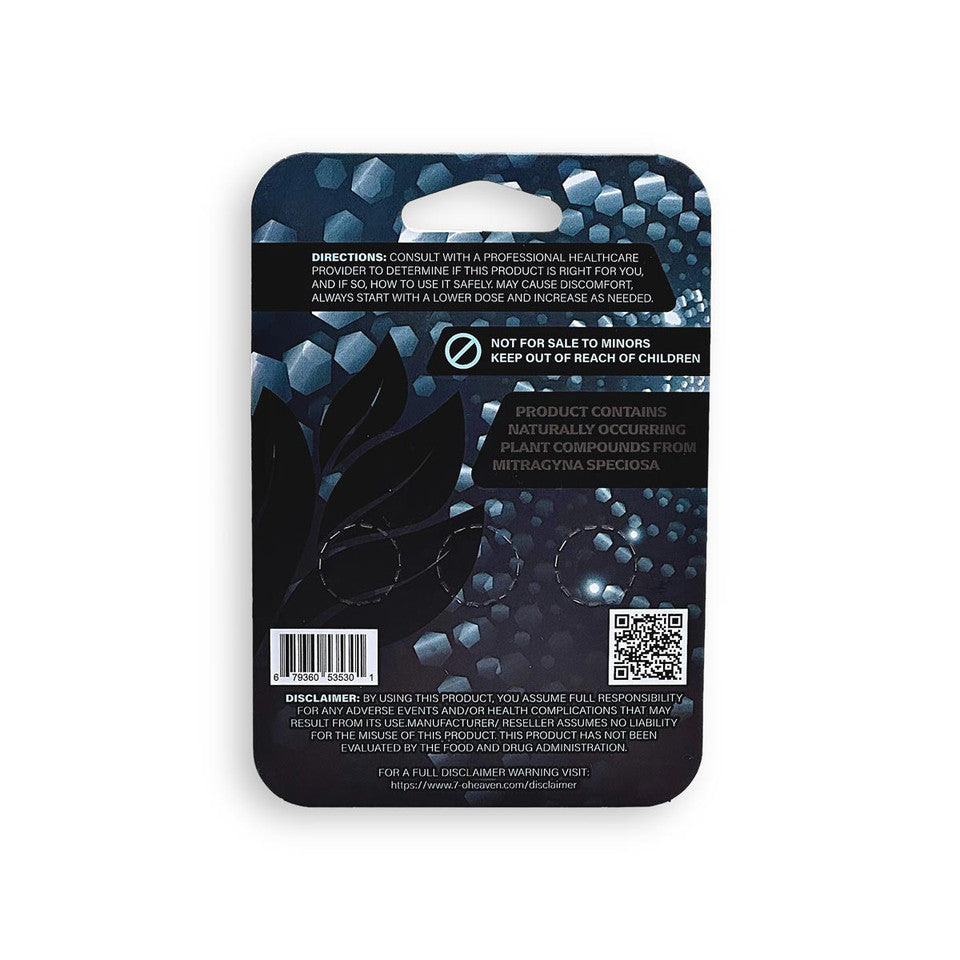 7 O'Heaven Platinum 7-OH Tablets back ingredients