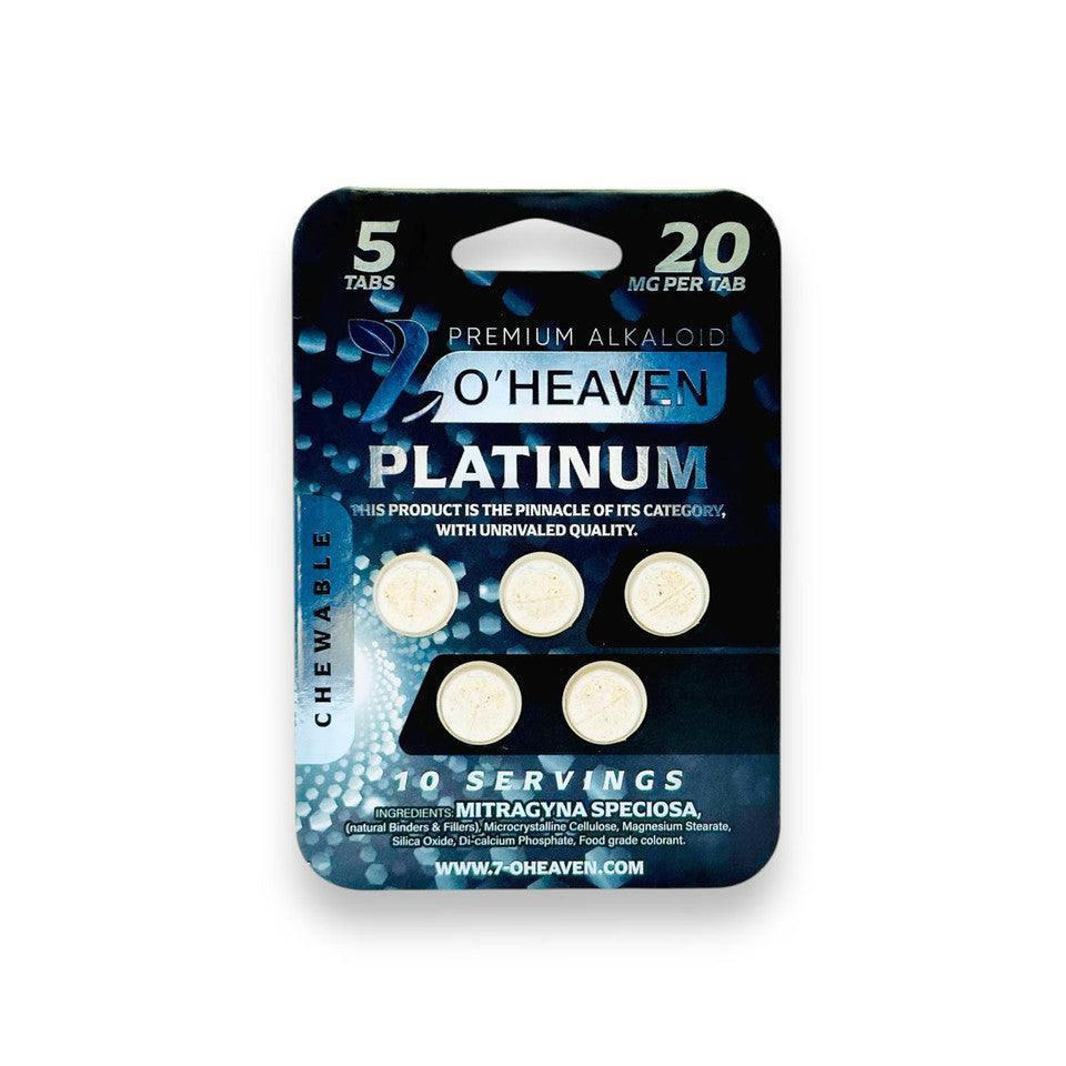 7 O'Heaven Platinum 7-OH Tablets 5 count