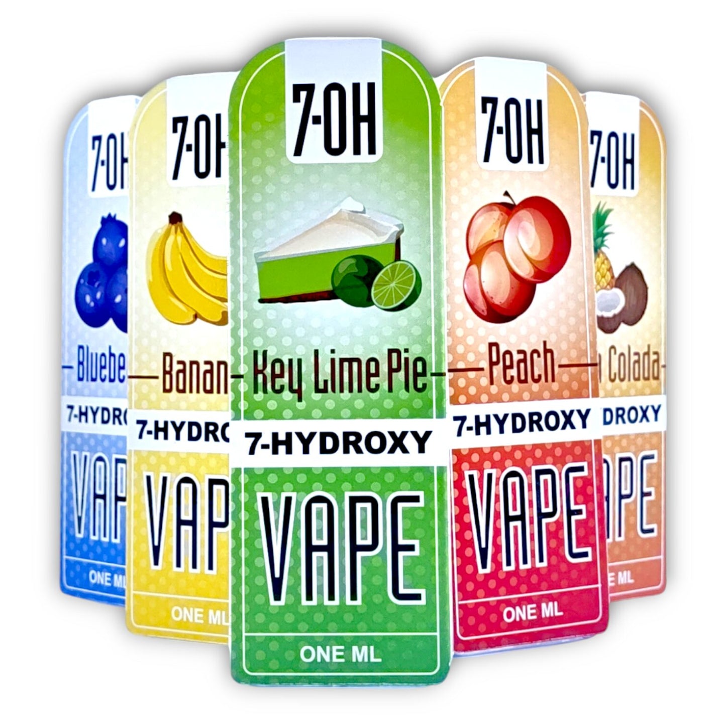 7 hydroxy 7 oh vape 5 flavors