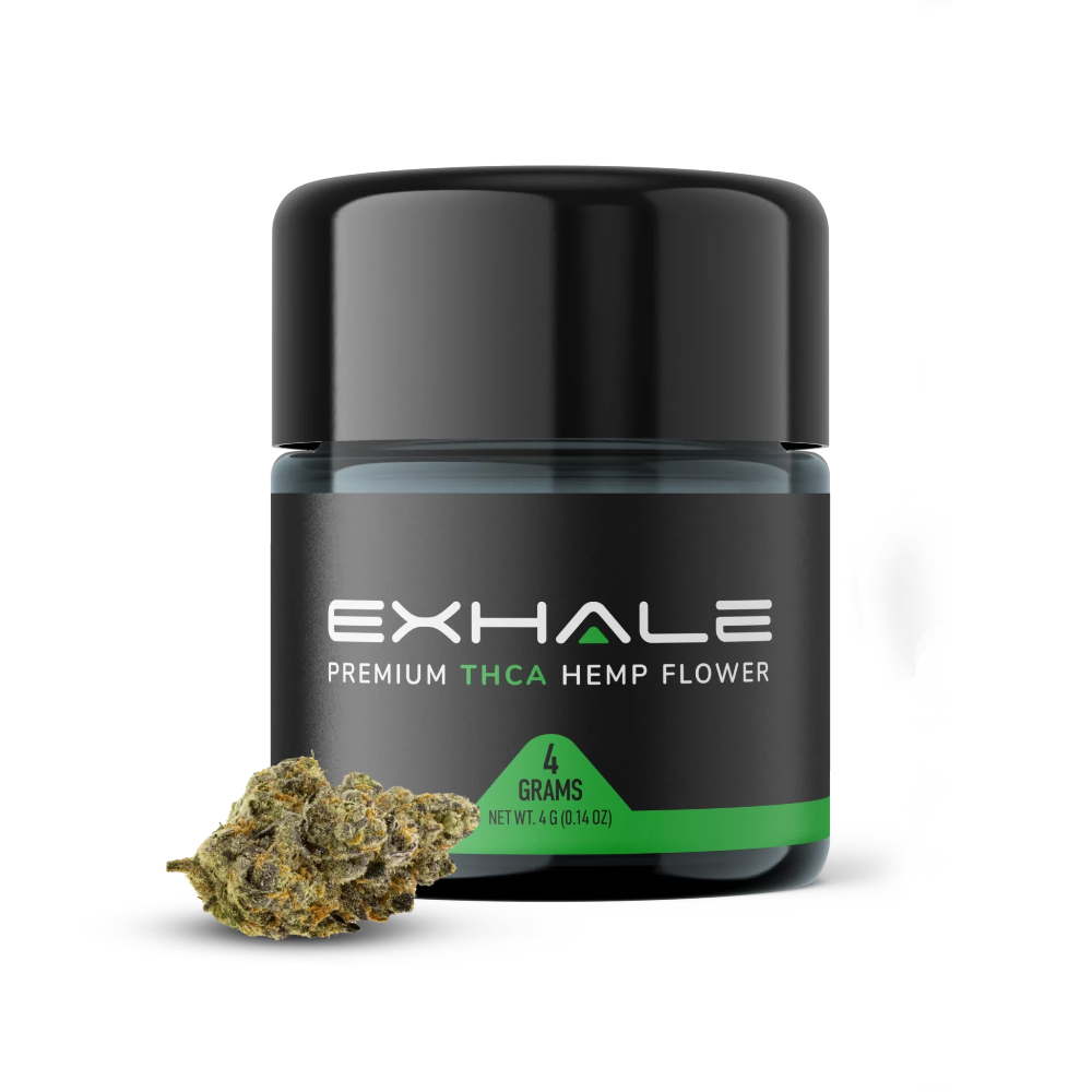 Gelato Strain THCA Flower in Jar by Exhale