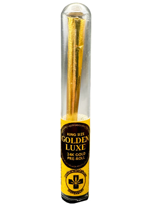 Golden Luxe 24k gold thca pre-roll