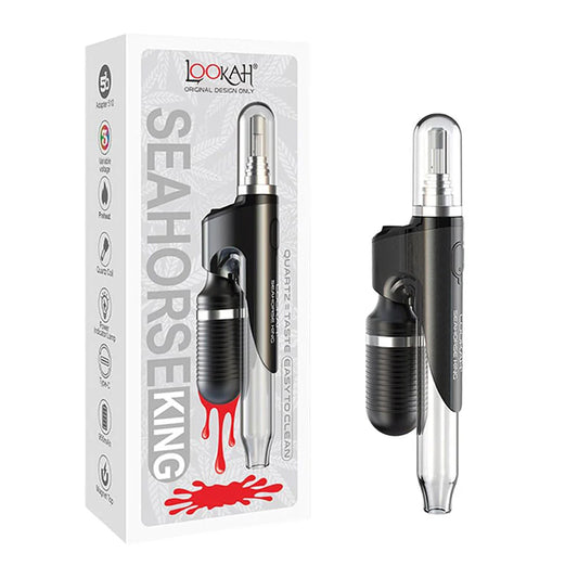 lookah seahorse king electric dab straw nectar collector box
