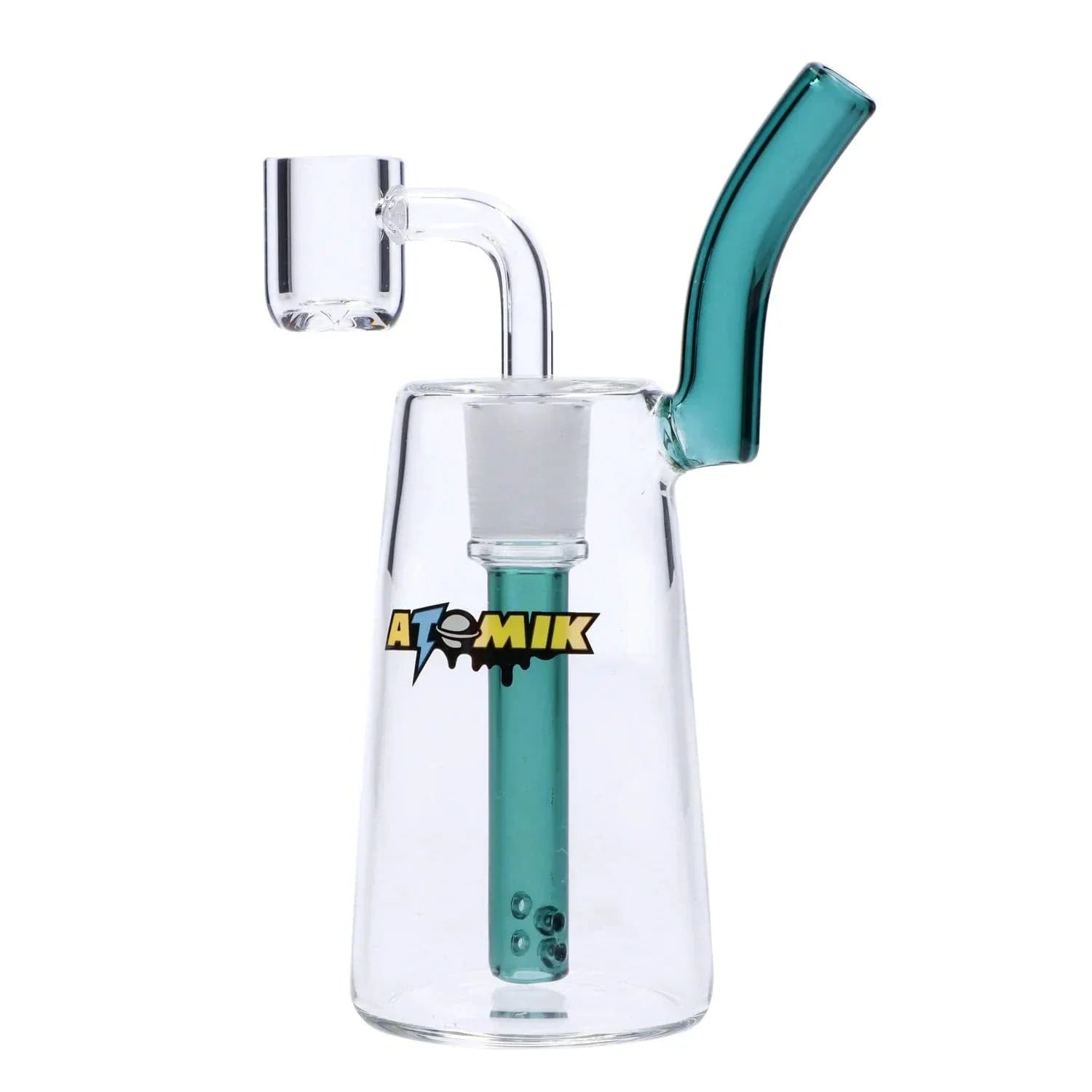 Atomik Milky Way Glass Dab Rig