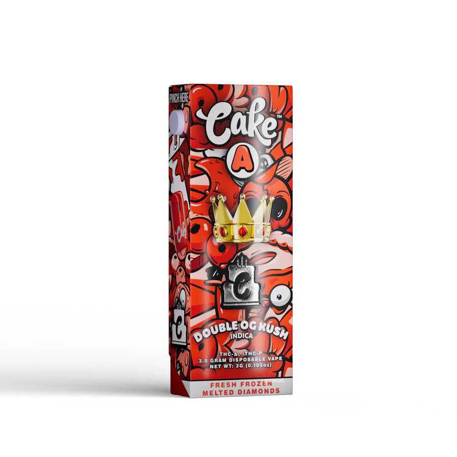 Cake TKO 3.0 Disposable Vape double og kush indica