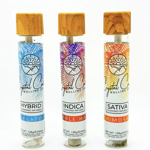 Crystal Coast Diamond Infused THCA Pre-Rolls