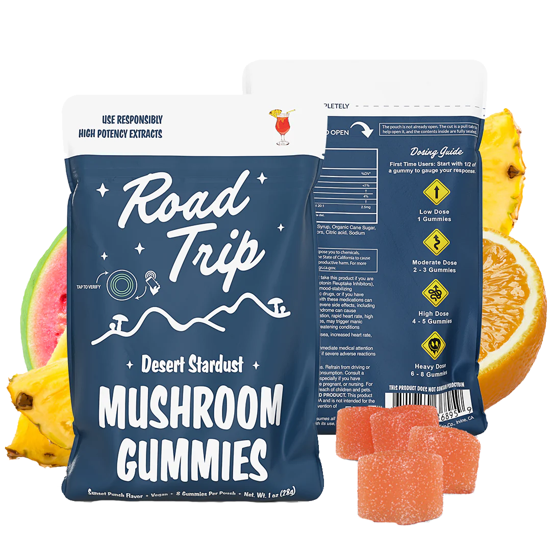 Road Trip Desert Stardust Magic Mushroom Gummies