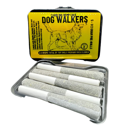 carolina hemp cafe dog walker thca preroll shorties