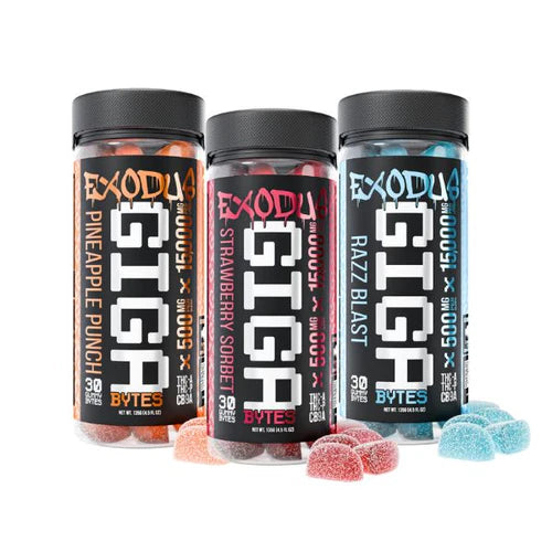 Exodus Gigabytes THCa Gummies 15000mg