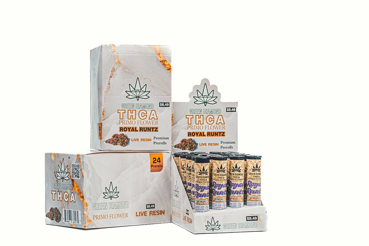 Green Diamond Royal Runtz THCa Pre-Rolls