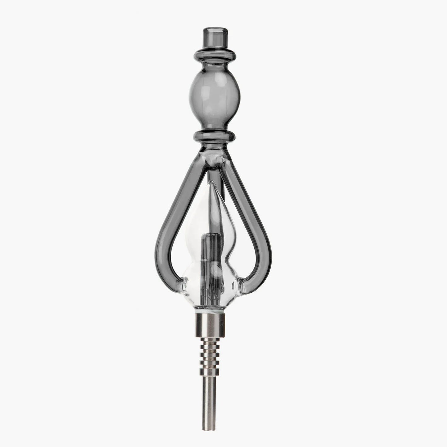 recycler nectar collector titanium tip transparent black