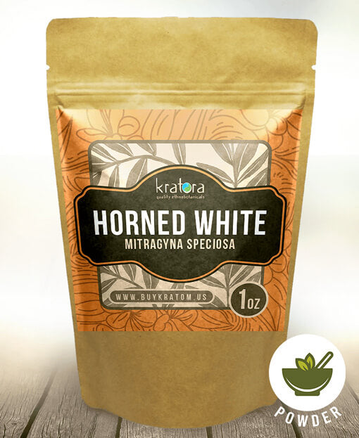 Kratora Horned White Vein Kratom
