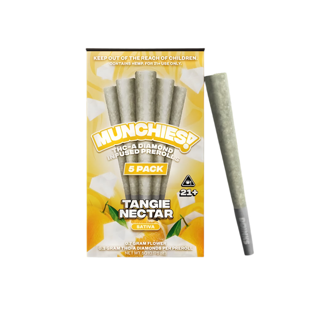 munchies 1g thca diamond preroll tangie nectar sativa