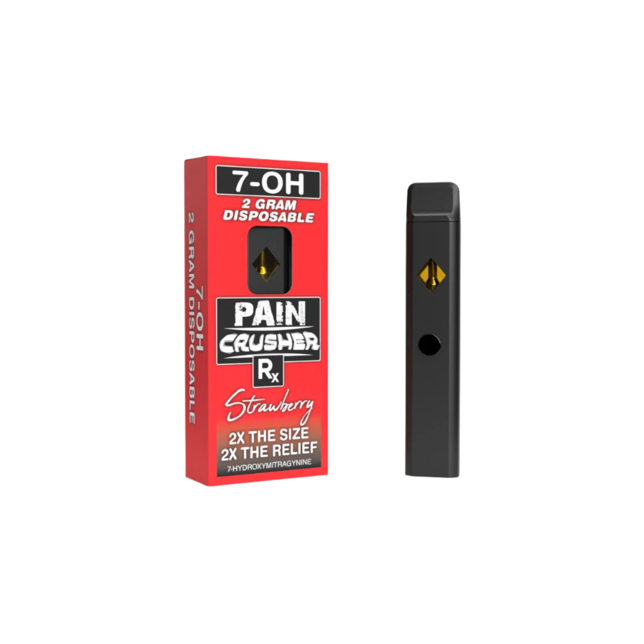 pain crusher 7 oh vape strawberry