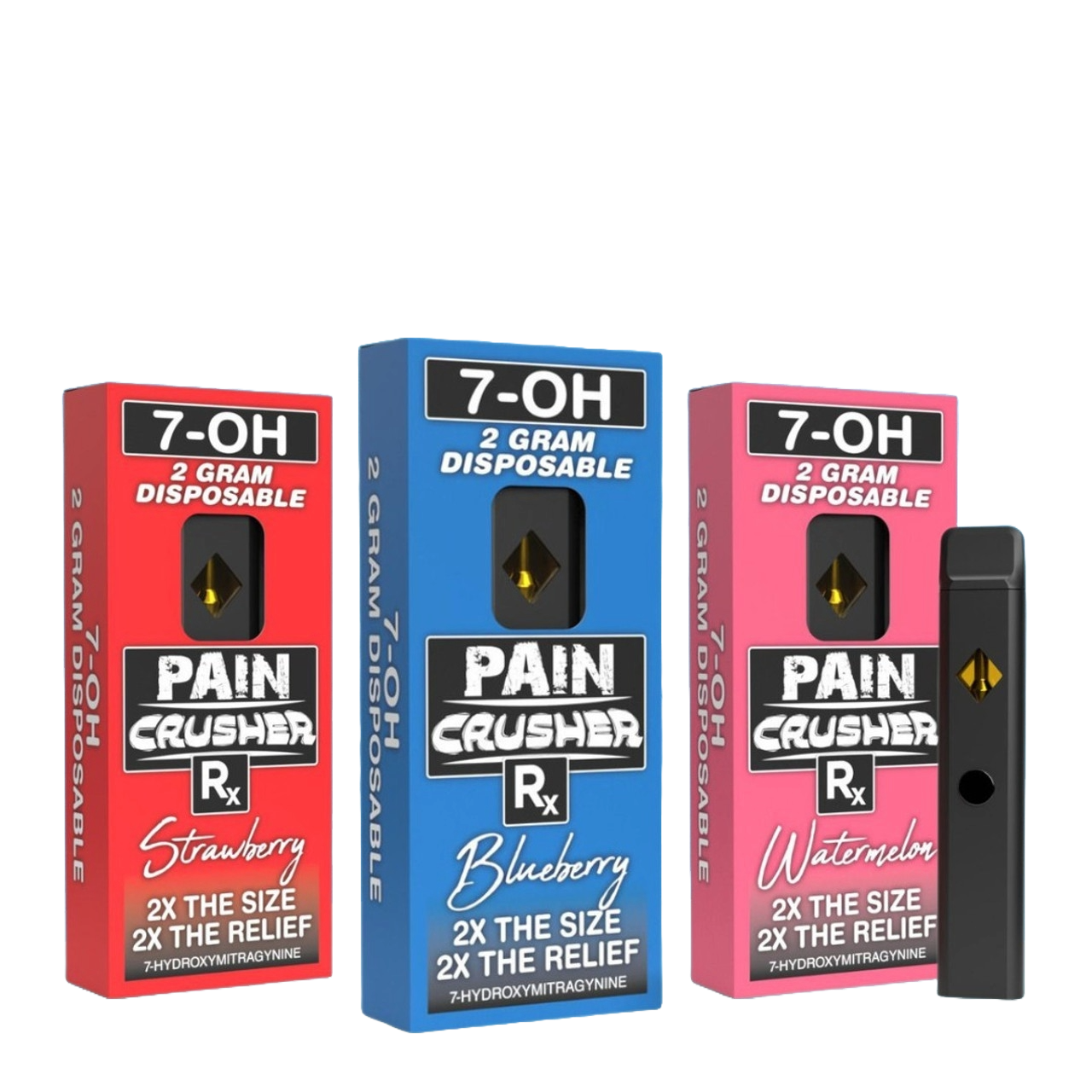 pain crusher 7 oh vape flavors