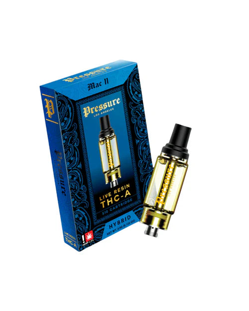 pressure la live resin thca cartridge mac 11 hybrid