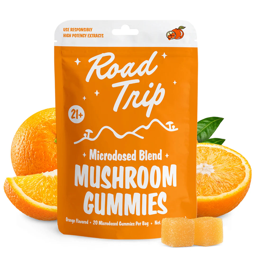 Road Trip MICRODOSED Gummies + Functional Mushrooms