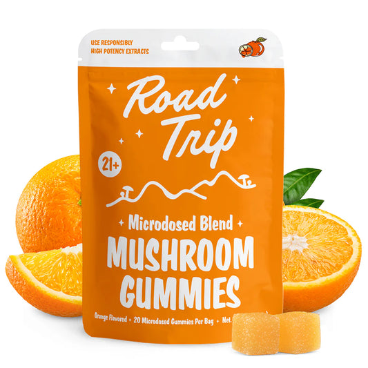 Road Trip MICRODOSED Gummies + Functional Mushrooms