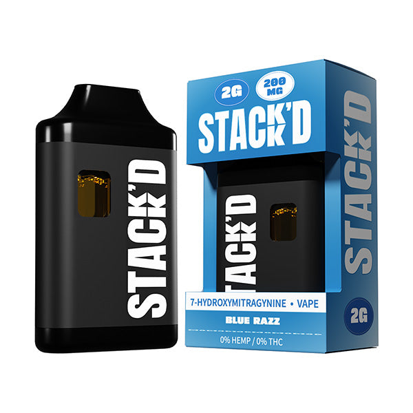 STACK’D Pure 7-OH Disposable Vape (200mg) - 3 Flavors