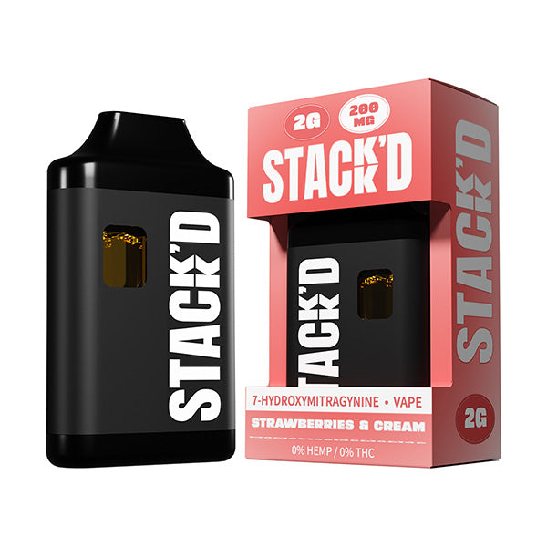 STACK’D Pure 7-OH Disposable Vape (200mg) - 3 Flavors