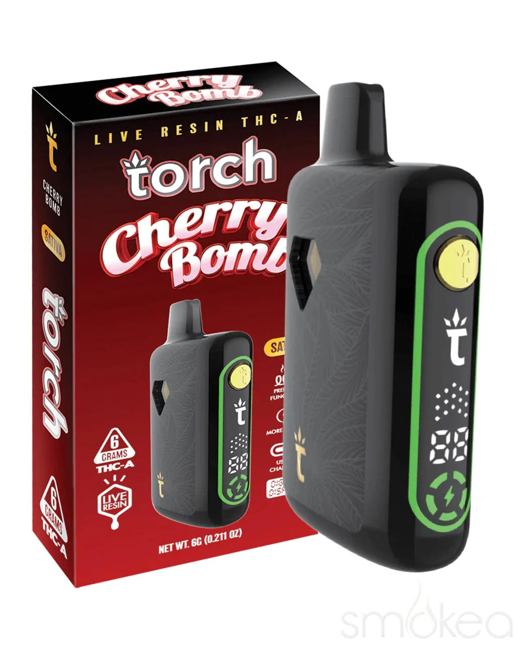 torch pulse live resin thca disposable vape