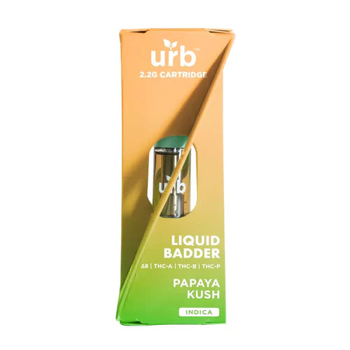 Urb Liquid Badder THCa Cartridge (2.2g) - 6 Strains