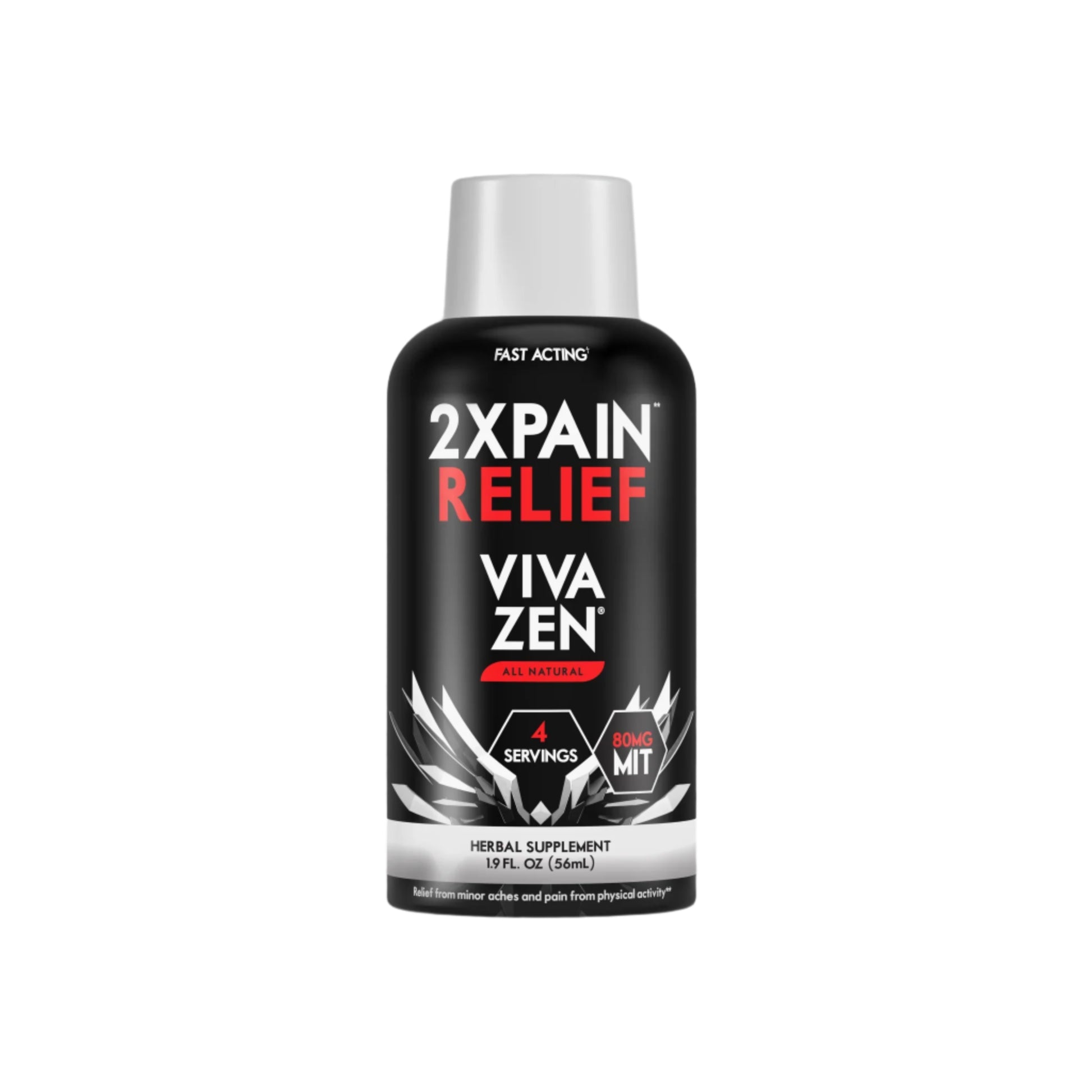 VivaZen 2x Pain Relief Kratom Shot