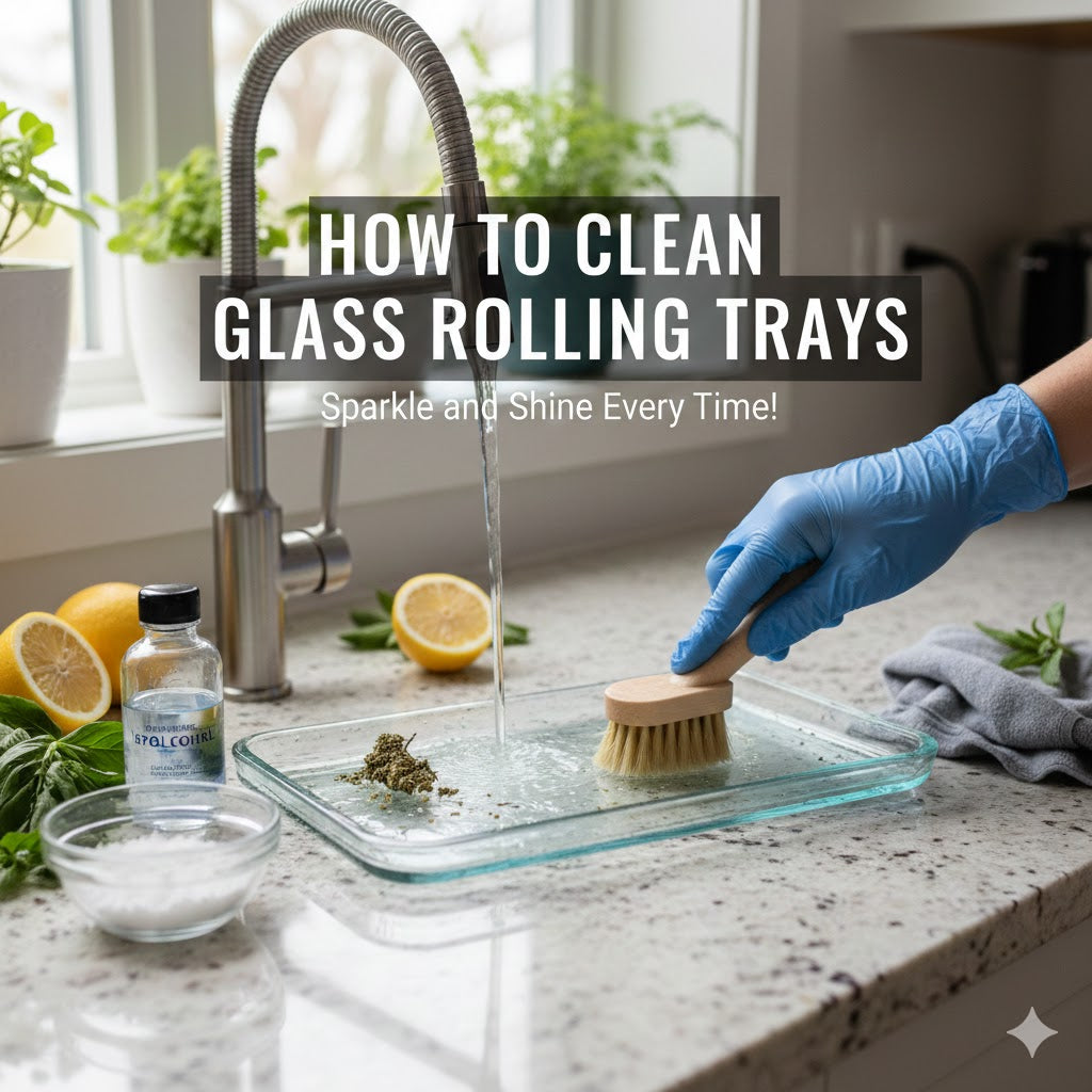 How to Clean Glass Rolling Trays