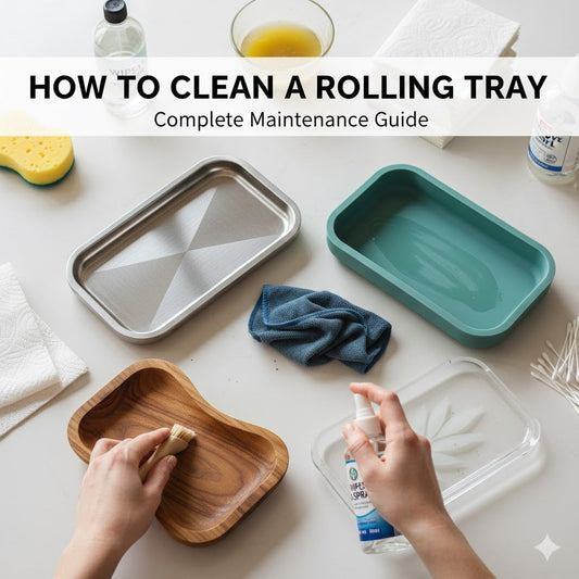 How to Clean a Rolling Tray: Complete Maintenance Guide