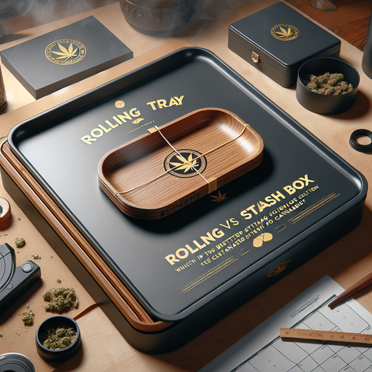 Rolling Tray vs Stash Box: Which is the Better Storage Solution?