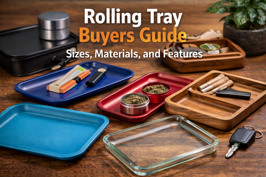 Rolling Tray Buyers Guide: Sizes, Materials, and Features