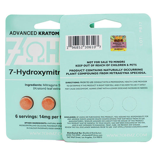7Ohmz Kratom Chewable 7-OH Tablet