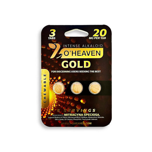 7 O'Heaven Gold 7-OH Tablets 20mg 3ct