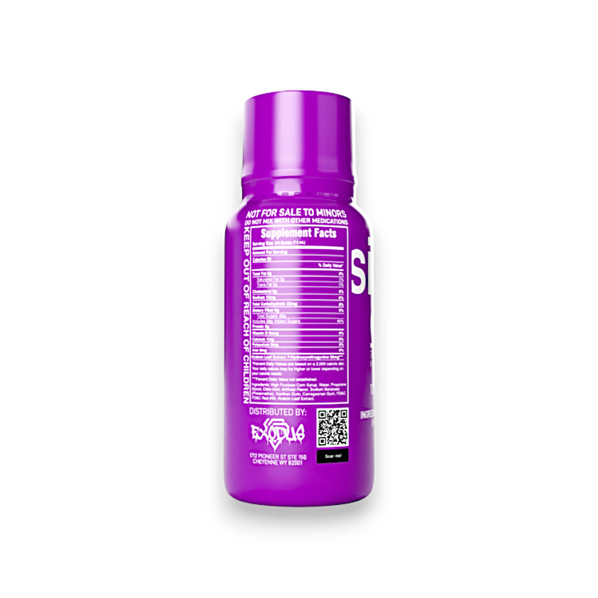 Sip Ohmz Hydroxy Shot Purple 90MG by Exodus