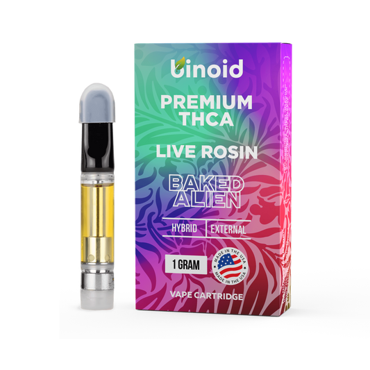 Binoid Live Rosin THCA Cartridge