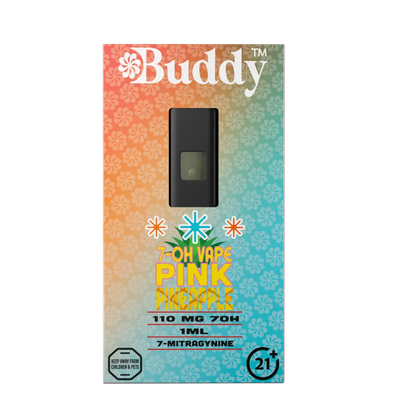 buddy 7-oh vape pink pineapple