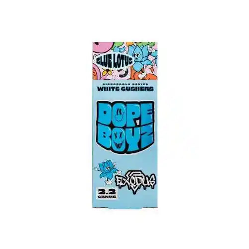exodus blue lotus dope boyz pen white gushers