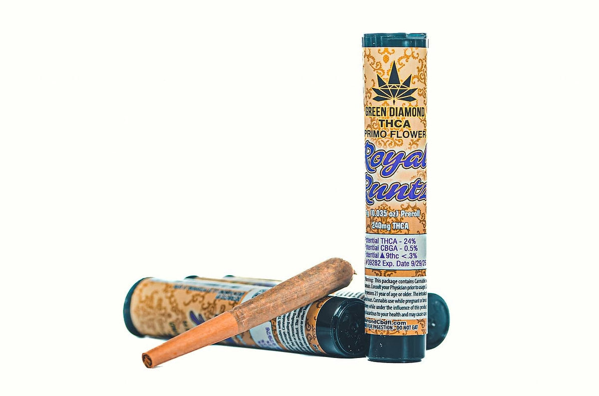 Green Diamond Royal Runtz THCa Pre-Rolls 1g