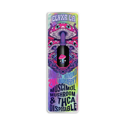 muscimol mushroom and thca disposable vape pen