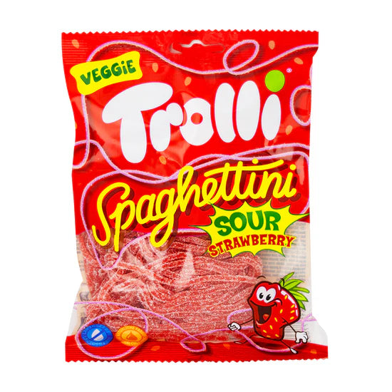 Trolli Strawberry Spaghettini Exotic Candy